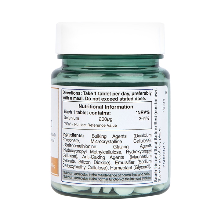 Holland & Barrett Selenium 200ug 120 Tablets